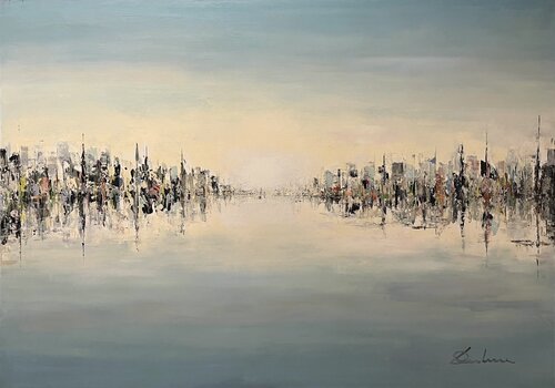 LA RÊVEUSE CLAIRE by Richard Dubure, Painting for Sale on Select