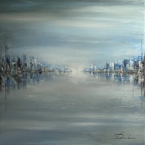 NOUVEL HORIZON by Richard Dubure, Painting for Sale on Select