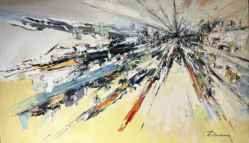 VORTEX CITADIN by Richard Dubure, Painting for Sale on Select