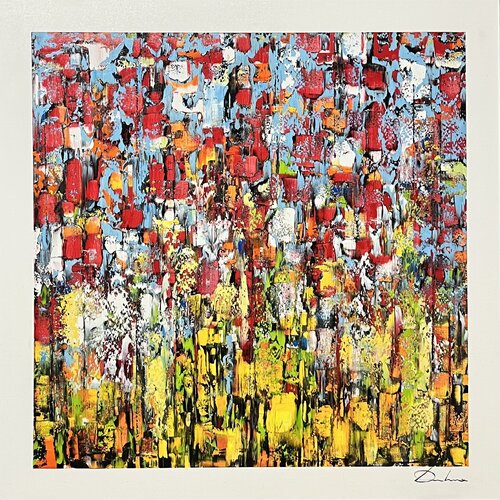 ÉCLOSION URBAINE by Richard Dubure, Painting for Sale on Select