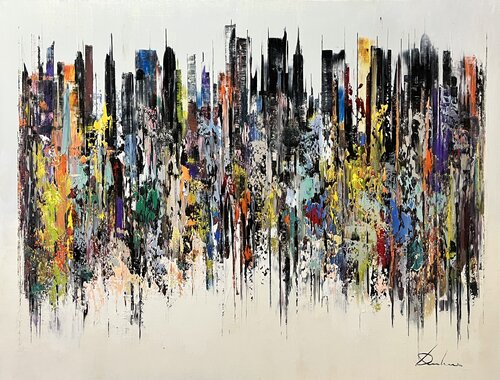 FAUX-SEMBLANTS by Richard Dubure, Painting for Sale on Select