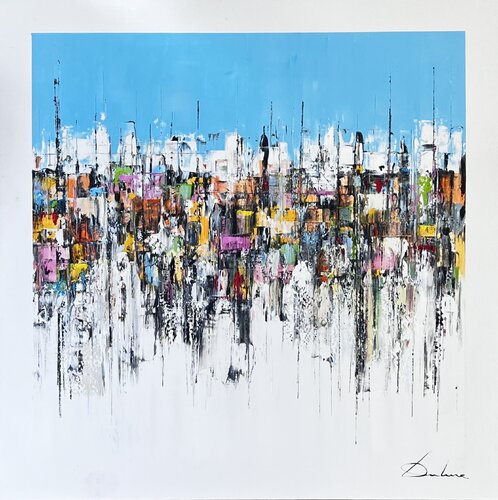 CHRONIQUES URBAINES by Richard Dubure, Painting for Sale on Select