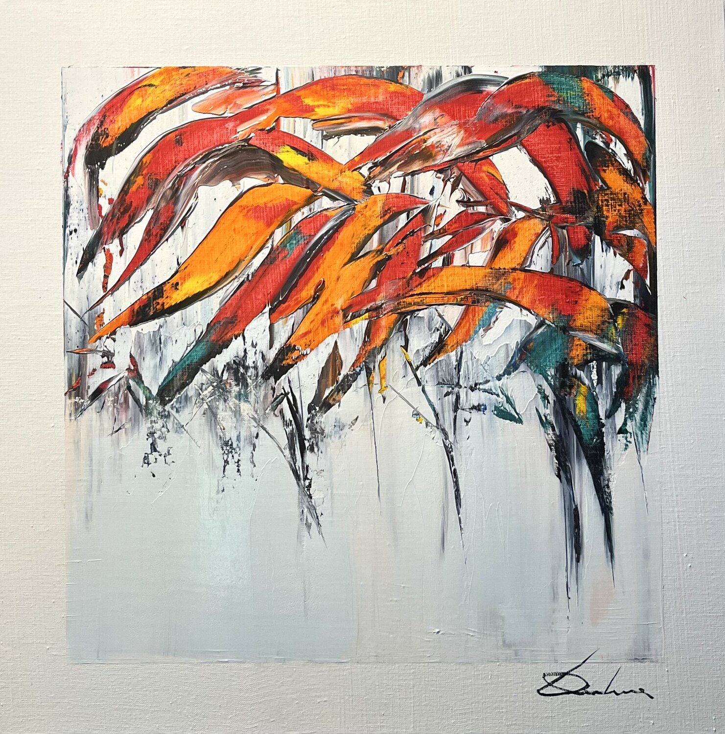 SOLSTICE Richard Dubure Original painting for sale