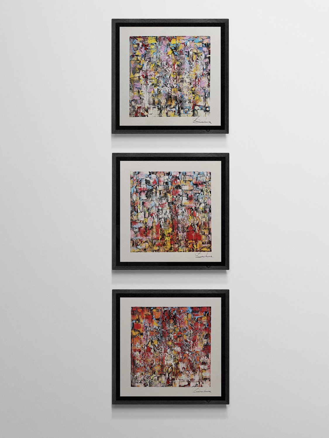 TRIO DES IMBROGLIOS Richard Dubure Original painting for sale