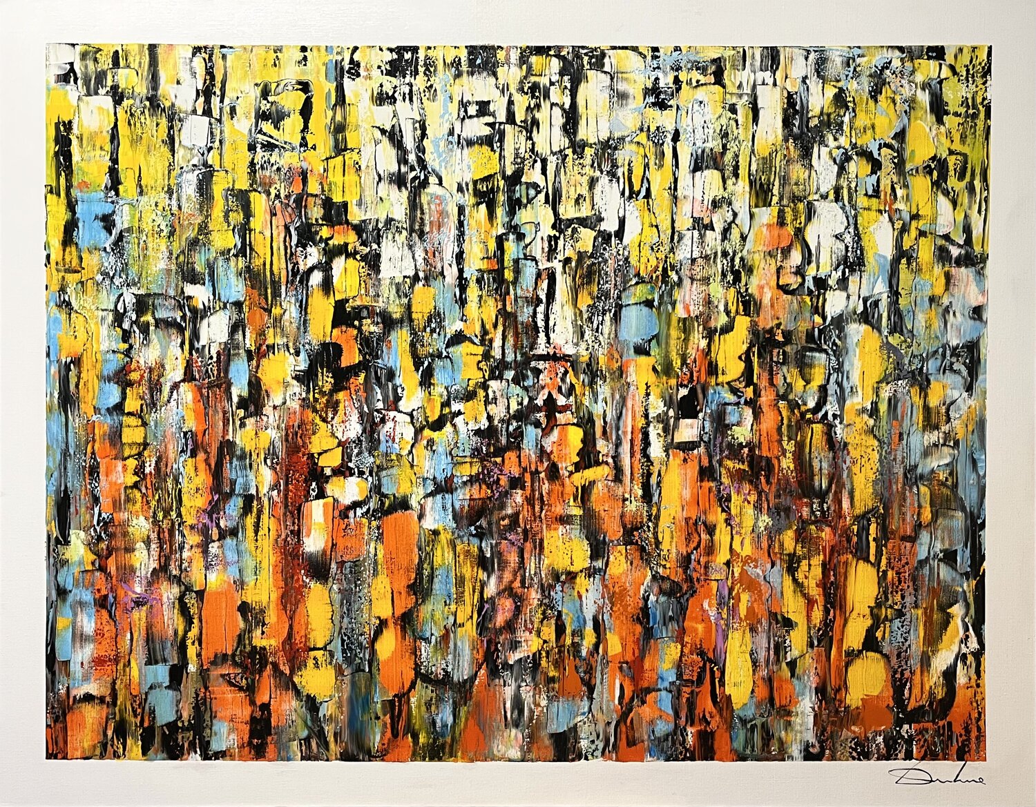 BENGALE Richard Dubure Original painting for sale