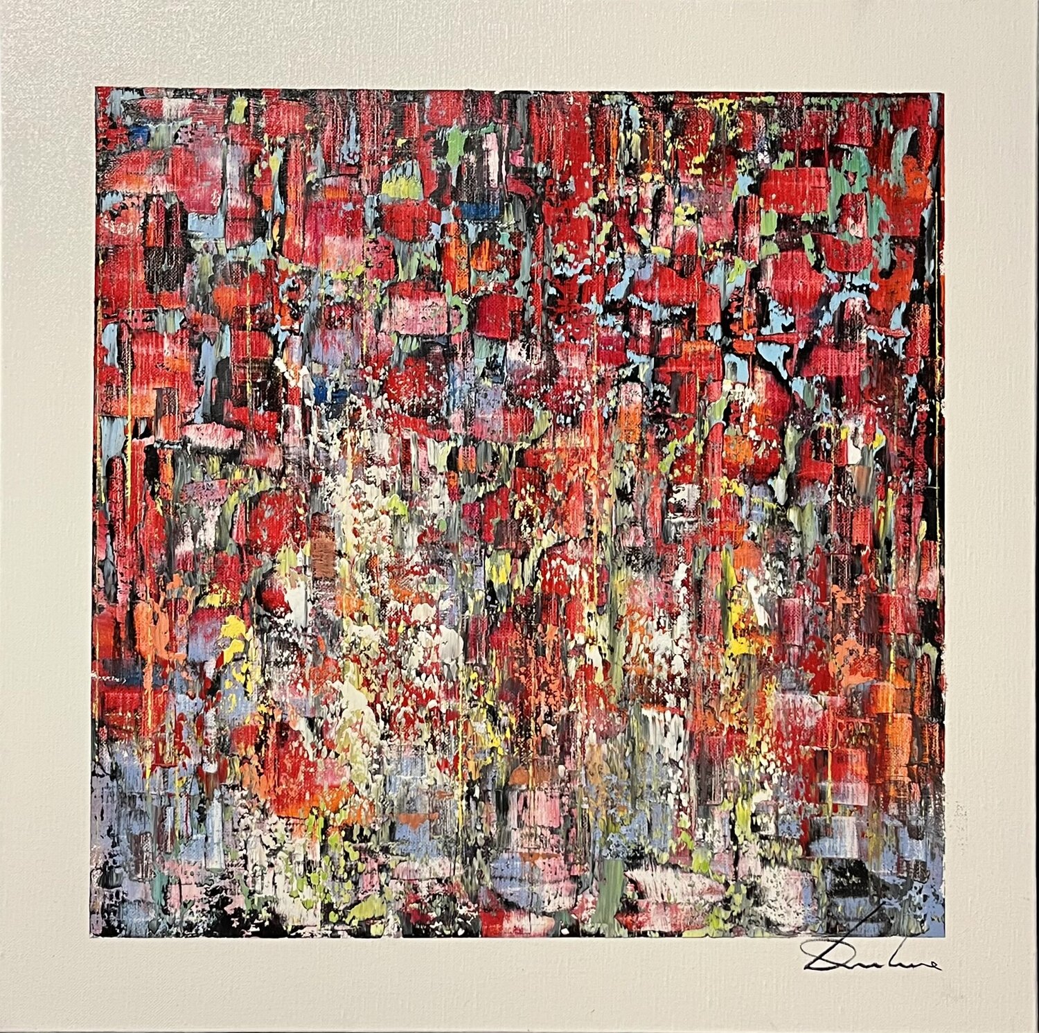 TURBULENCE Richard Dubure Original painting for sale
