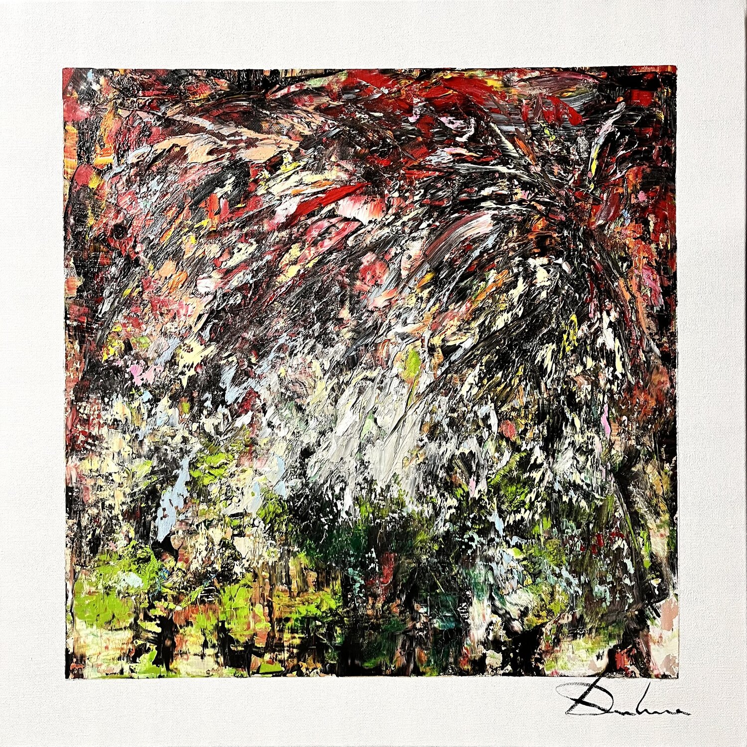 SALSA Richard Dubure Original painting for sale