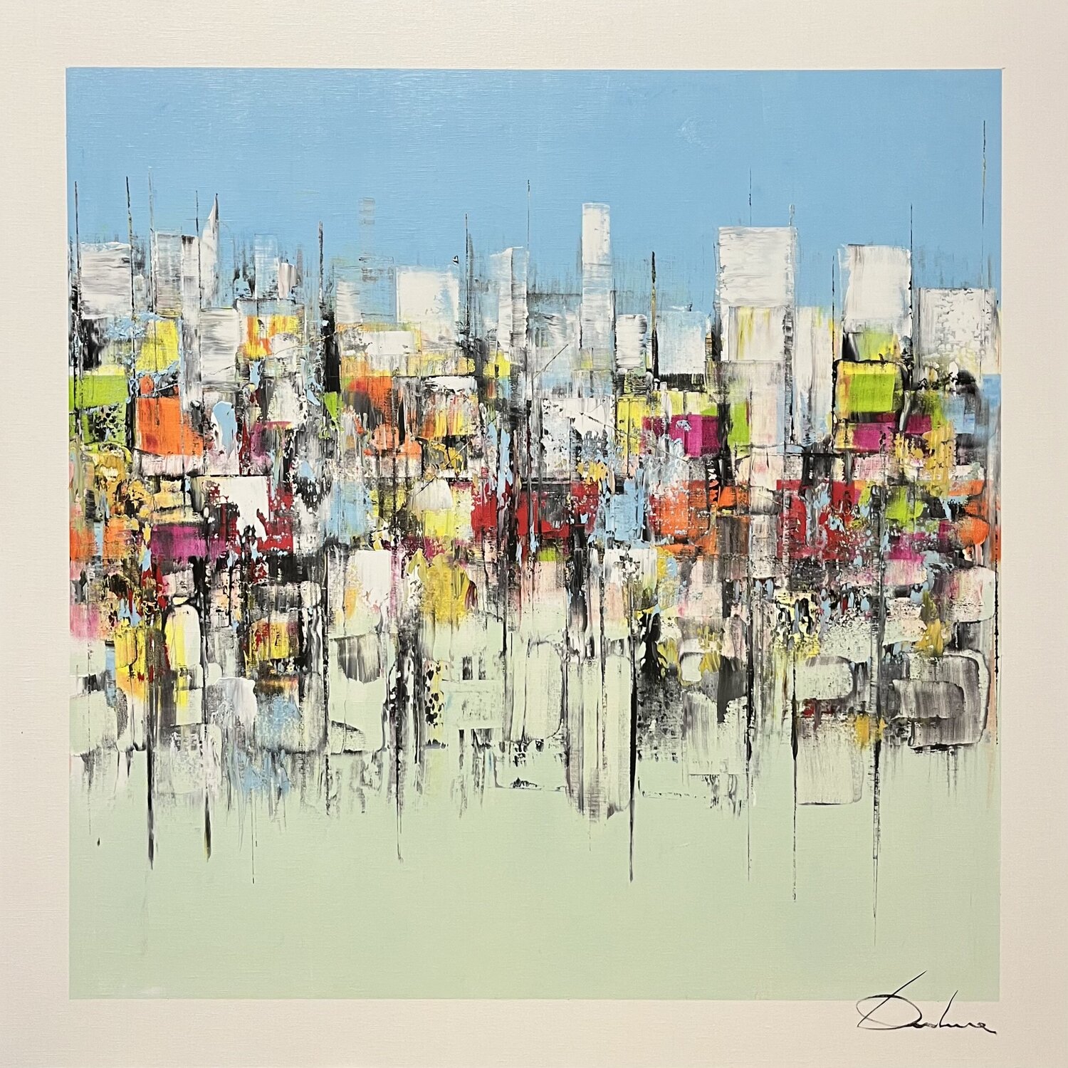 MINERALE Richard Dubure Original painting for sale