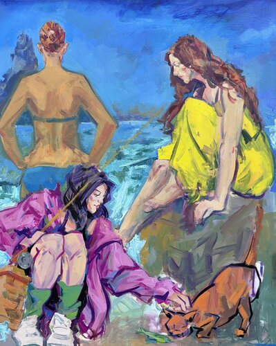 Am Meer von Arsentij Pawlow, Malerei kaufen auf Select