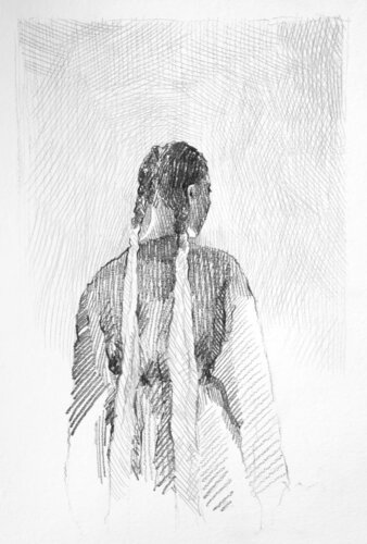 Desolation by Marina Ogai, Drawing for Sale on Select