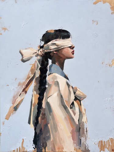 First Impression by Marina Ogai, Painting for Sale on Select