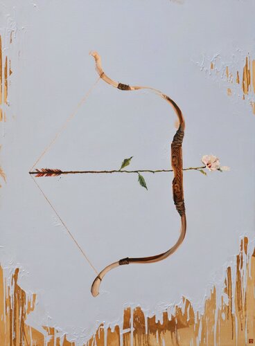 Mugunghwa by Marina Ogai, Painting for Sale on Select