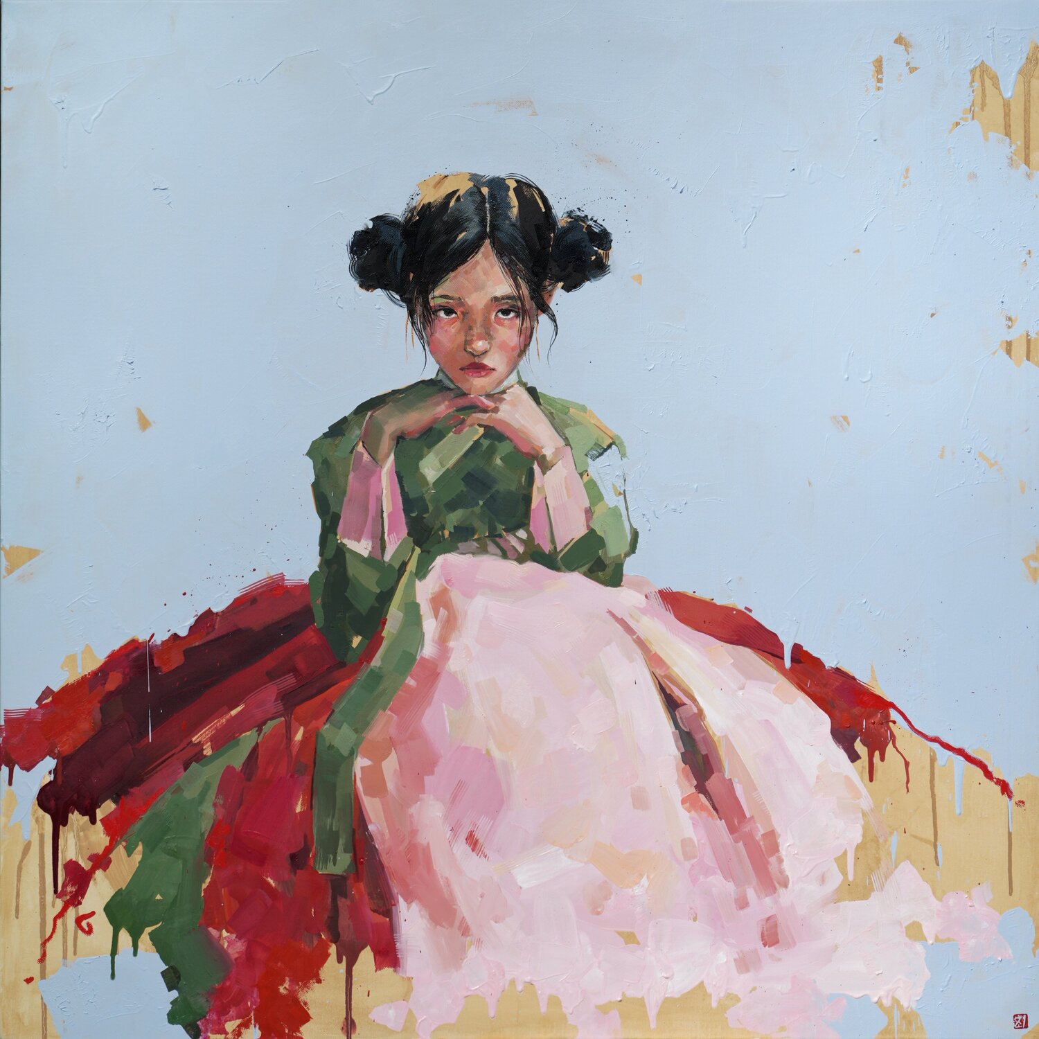 Garb Marina Ogai Original painting for sale