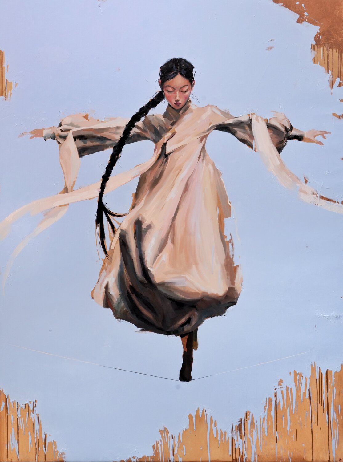 Balance Marina Ogai Original painting for sale