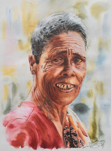 HOPE by Ajoy Dey, Painting for Sale on Select