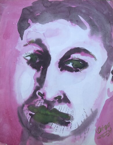 Colorful Melancholy von Ajoy Dey, Malerei kaufen auf Select
