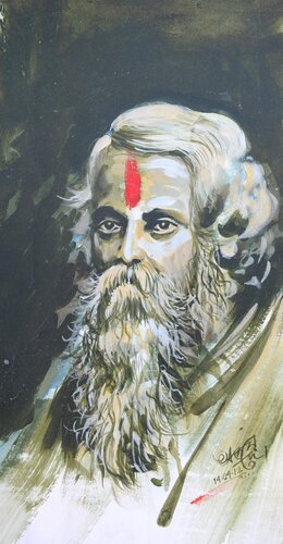 Sadhu von Ajoy Dey, Malerei kaufen auf Select