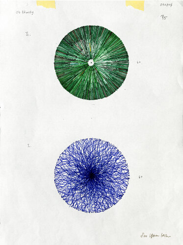03FAmily_Wassersammlung und grüne Pflanzen by Soo Youn Kim, Drawing for Sale on Select