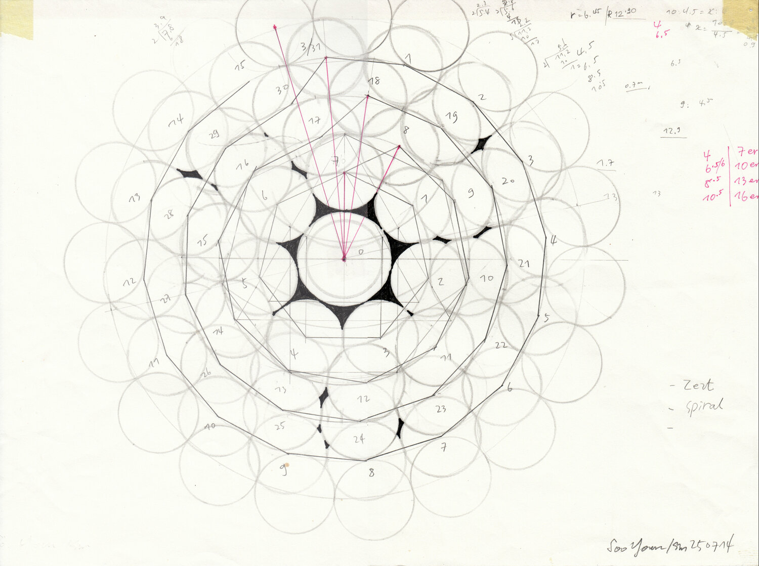 04Solution_Die Zeit_Studie_250714 Soo Youn Kim Drawing for sale