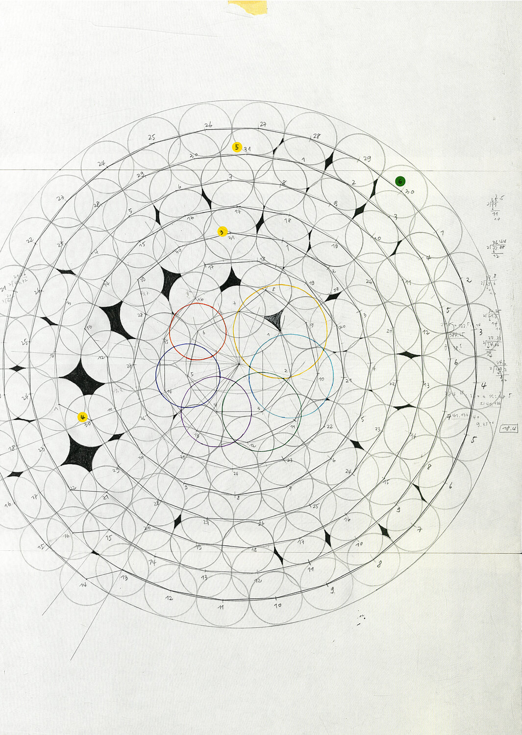 04Solution_Die Zeit Soo Youn Kim Drawing for sale