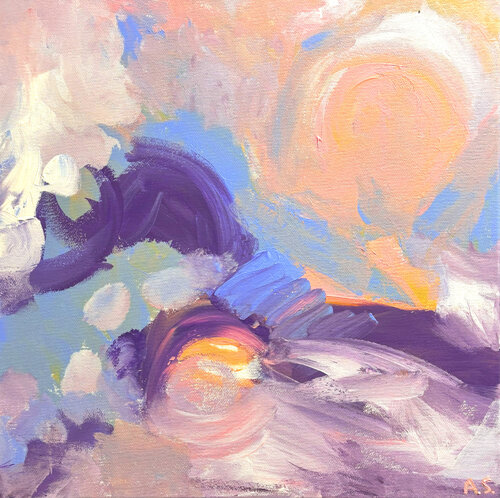 Soft Down by Aylin Schickel, Painting for Sale on Select