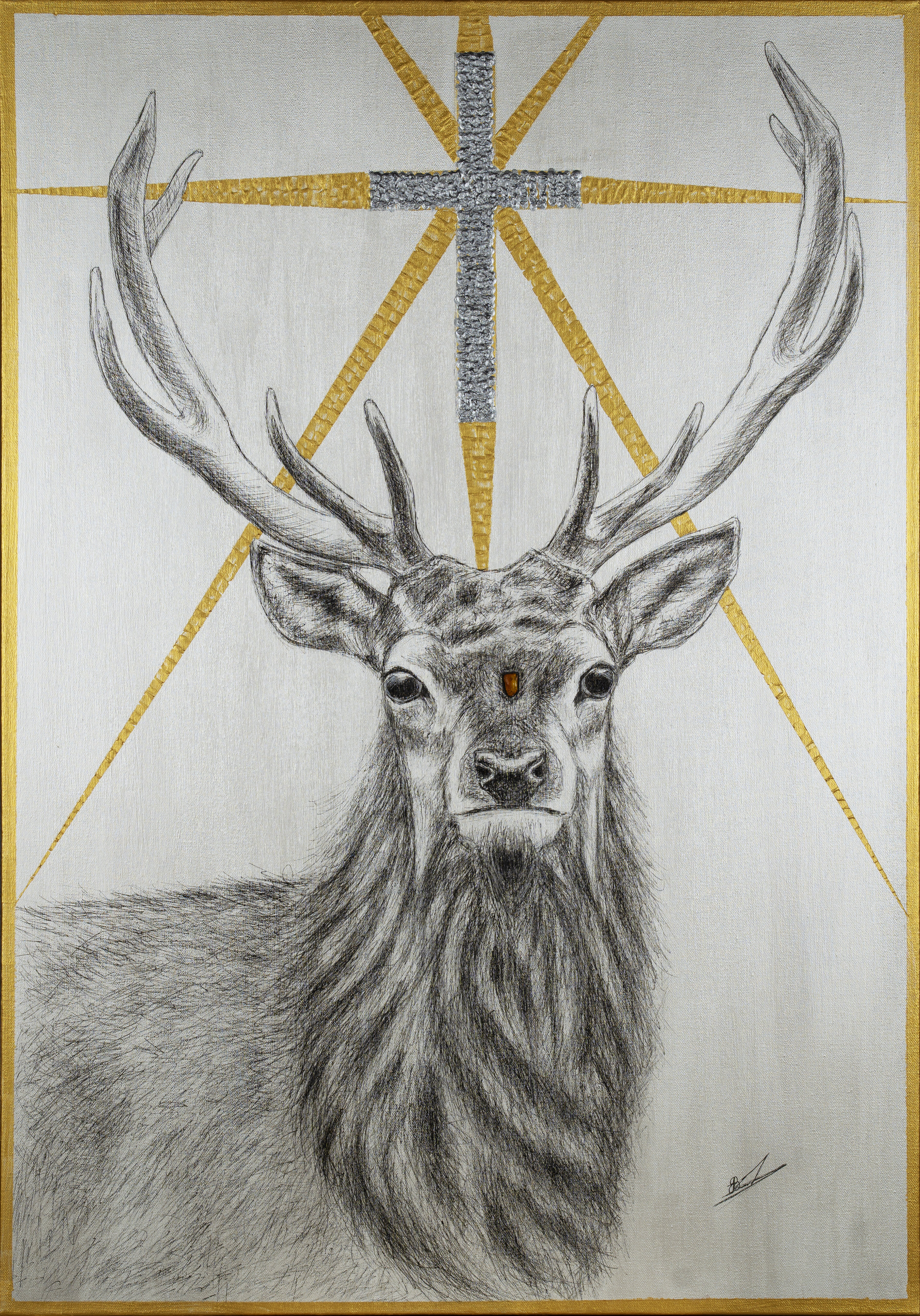St. Hubertus Stag