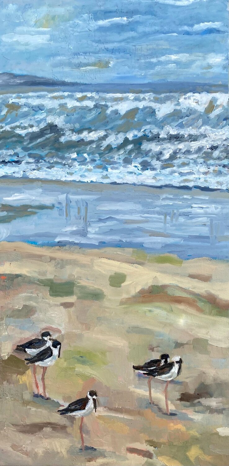 Cigüeñuelas Loreto Zuñiga Ziliani Original painting for sale