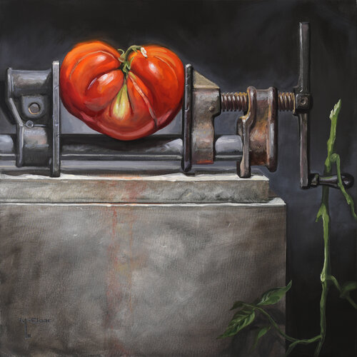 Crushed Tomato by Brian McClear, Painting for Sale on Select
