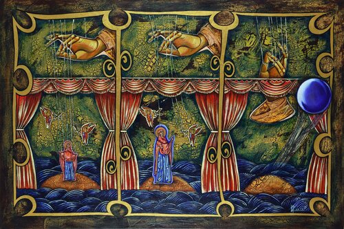 El despertar by Niurys Rivera Machado, Painting for Sale on Select