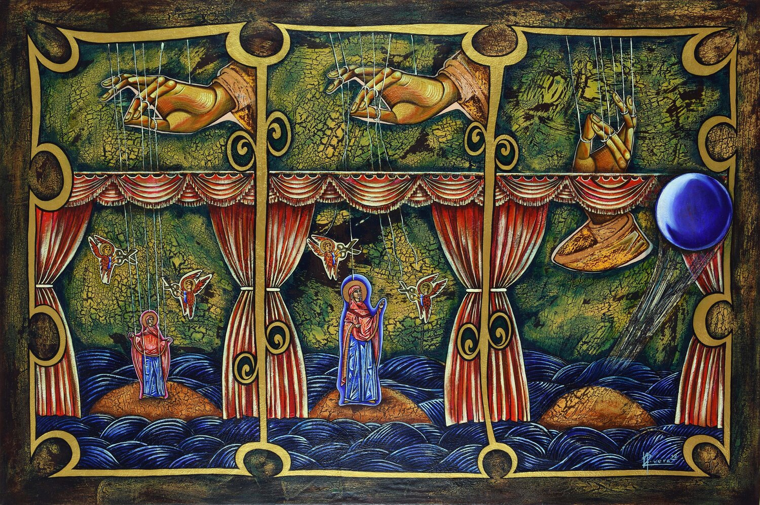 El despertar Niurys Rivera Machado Original painting for sale