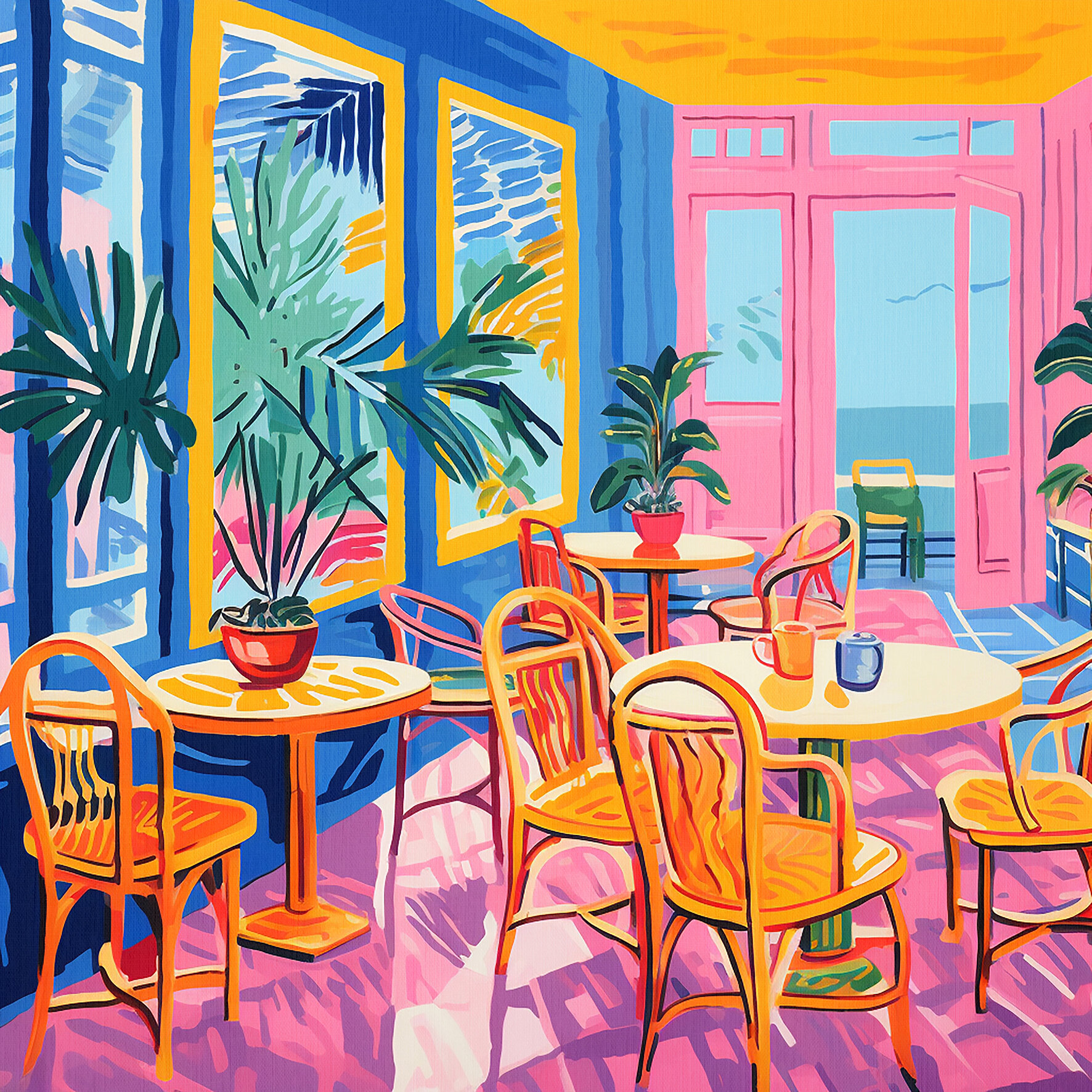 Morning cafe IV