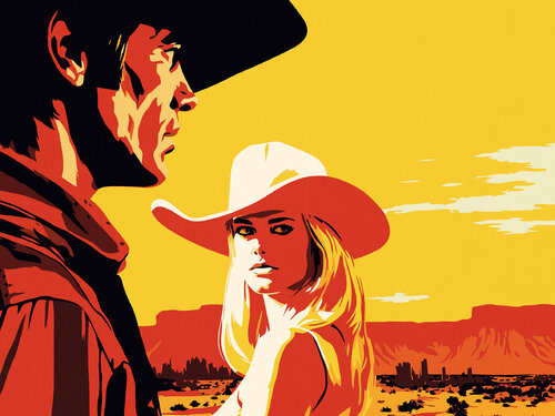 Wild West II von Kosta Morr, Malerei kaufen auf Select
