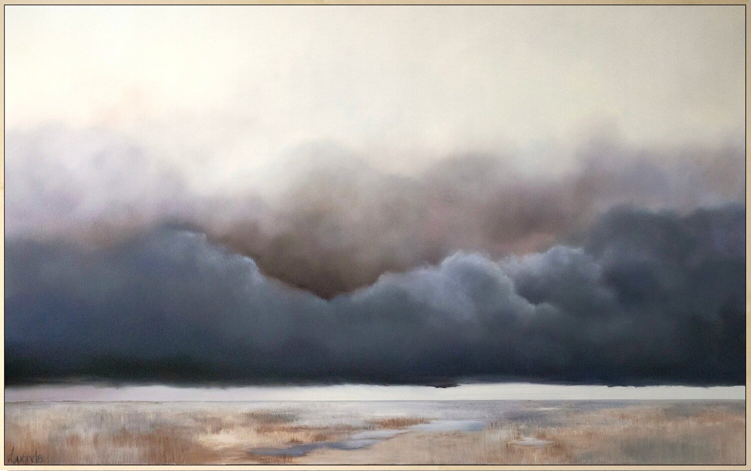 The Long Quiet Lucinda Leveille Original painting for sale