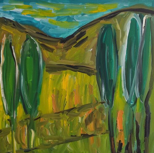 Provençal summer von Natalya Mougenot, Malerei kaufen auf Select
