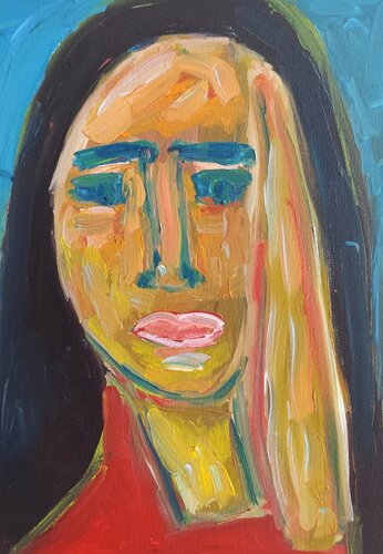 Silent thoughts von Natalya Mougenot, Malerei kaufen auf Select