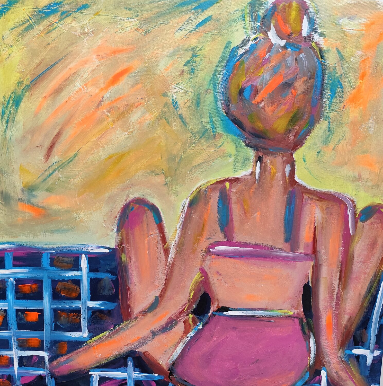 Free within Natalya Mougenot Originalgemälde zu verkaufen
