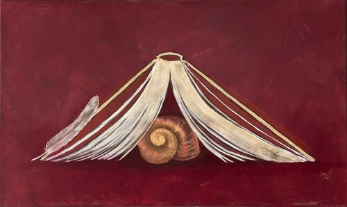 Lesen von Laura Agapie, Malerei kaufen auf Select