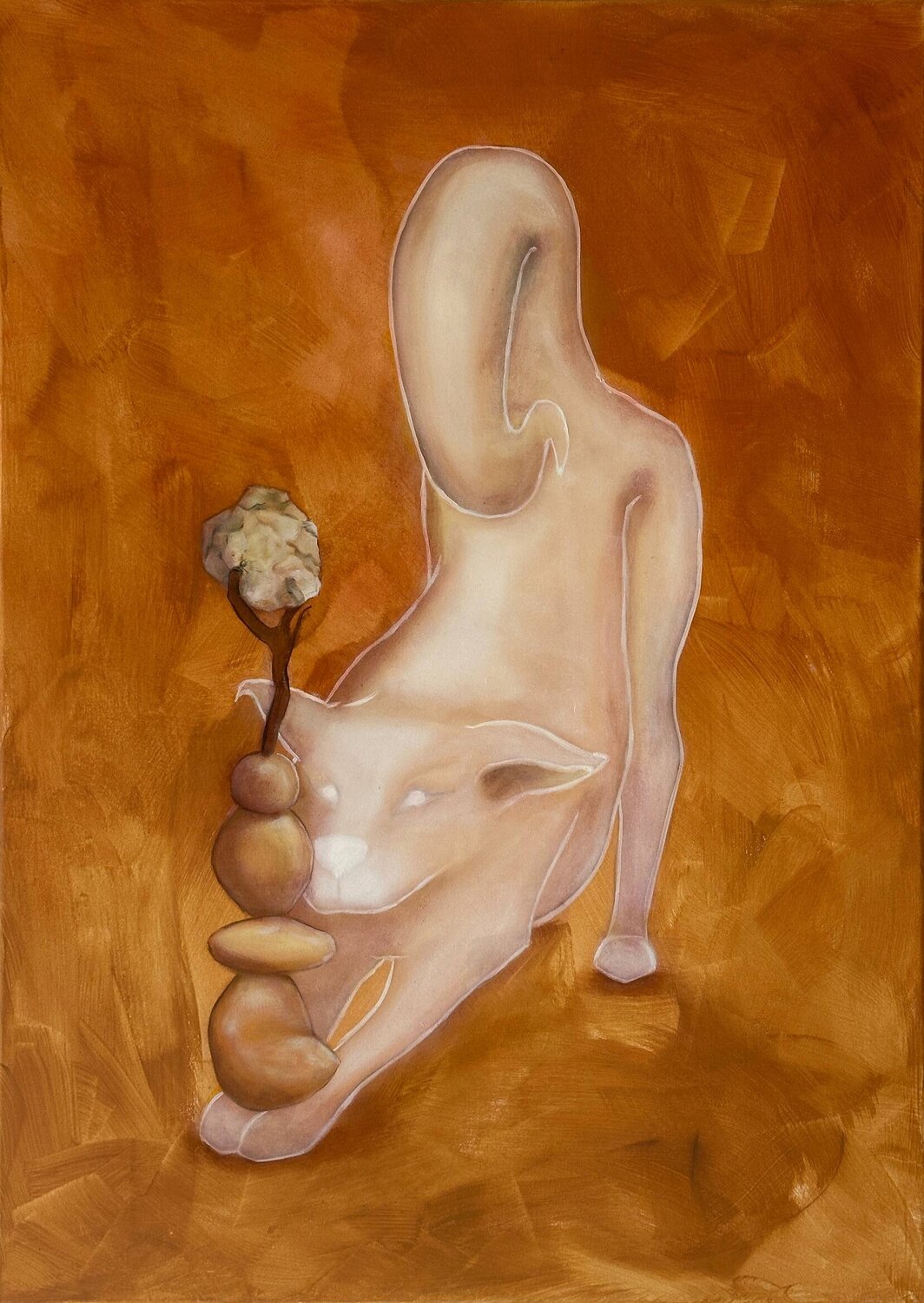 Balance #2/3 Laura Agapie Originalgemälde zu verkaufen