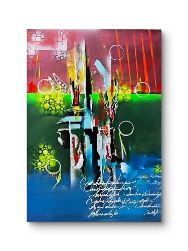 Dos mundos Ii von Marta Bathis Poume, Malerei kaufen auf Select