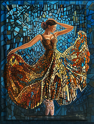 L'Envol by Louise Primi Simone, Painting for Sale on Select