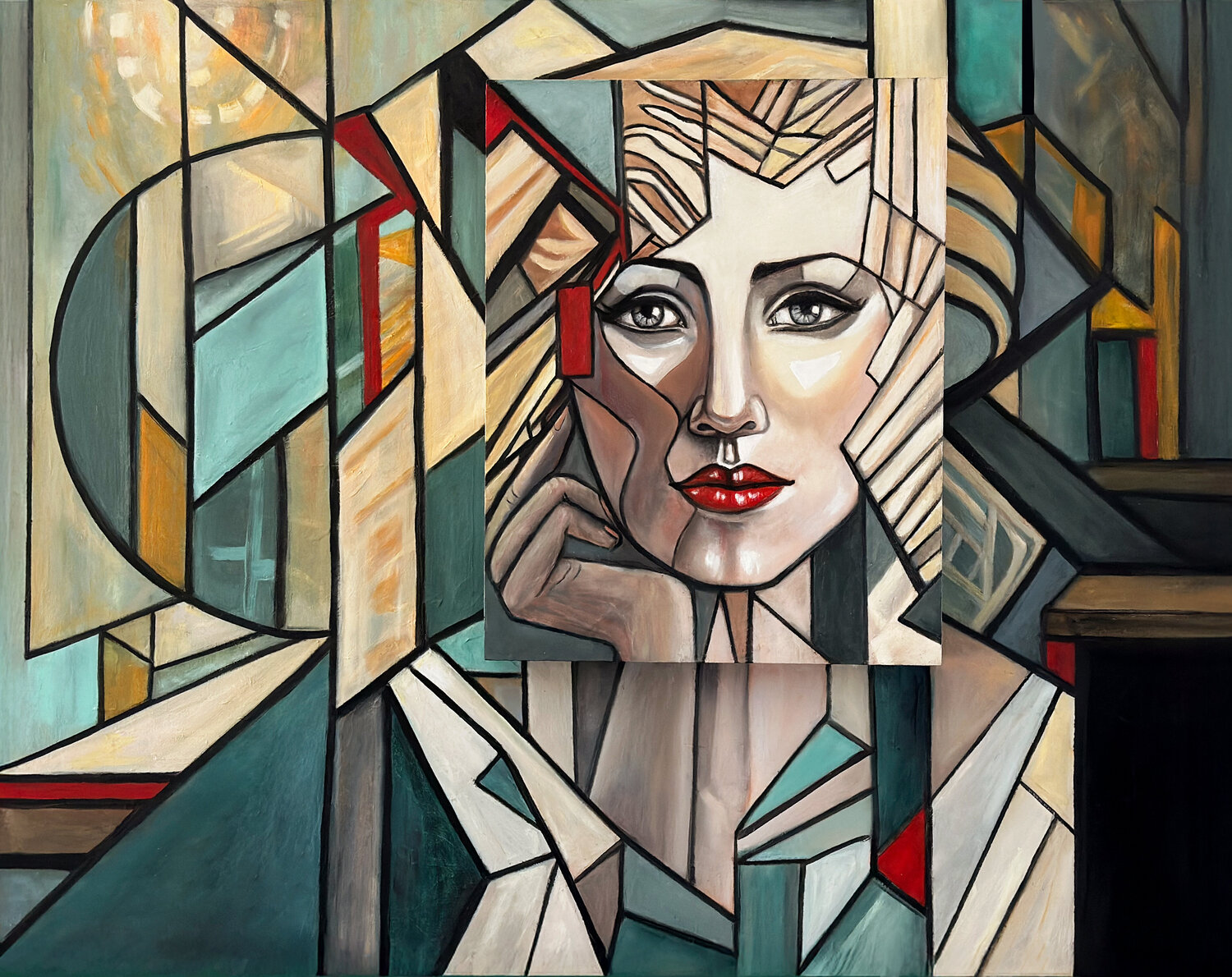 Fragments de silence Louise Primi Simone Originalgemälde zu verkaufen