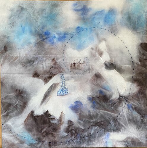 Glaciers von Afke Van Mansum, Malerei kaufen auf Select