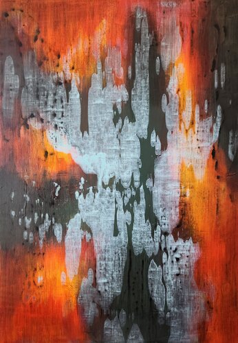 AFTERLIGHT VI - Original Contemporary Abstract Painting von Alessandro Criscito, Malerei kaufen auf Select
