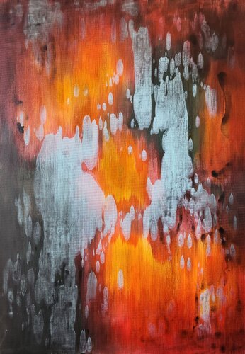 AFTERLIGHT VII - Original Contemporary Abstract Painting von Alessandro Criscito, Malerei kaufen auf Select