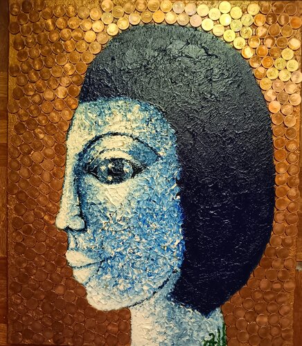 Lumière en Joie by Armelle GIROUARD, Painting for Sale on Select