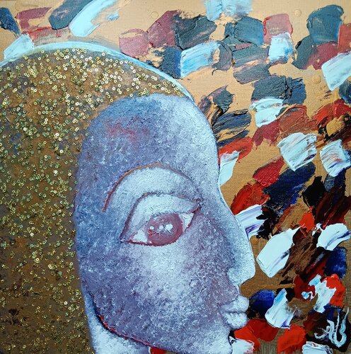 Sans titre 3 by Armelle GIROUARD, Painting for Sale on Select