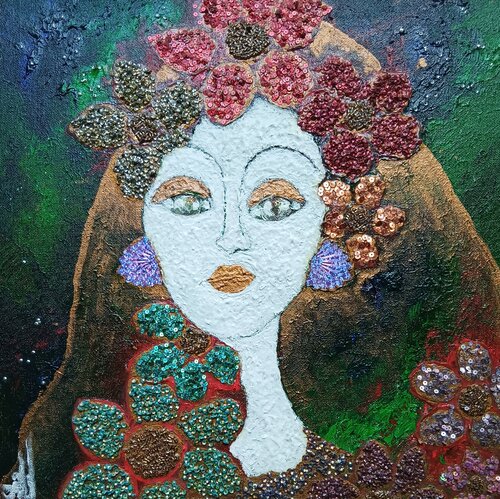 Sans titre 9 by Armelle GIROUARD, Painting for Sale on Select