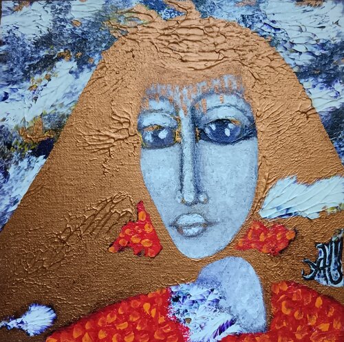 Sans titre 9 by Armelle GIROUARD, Painting for Sale on Select