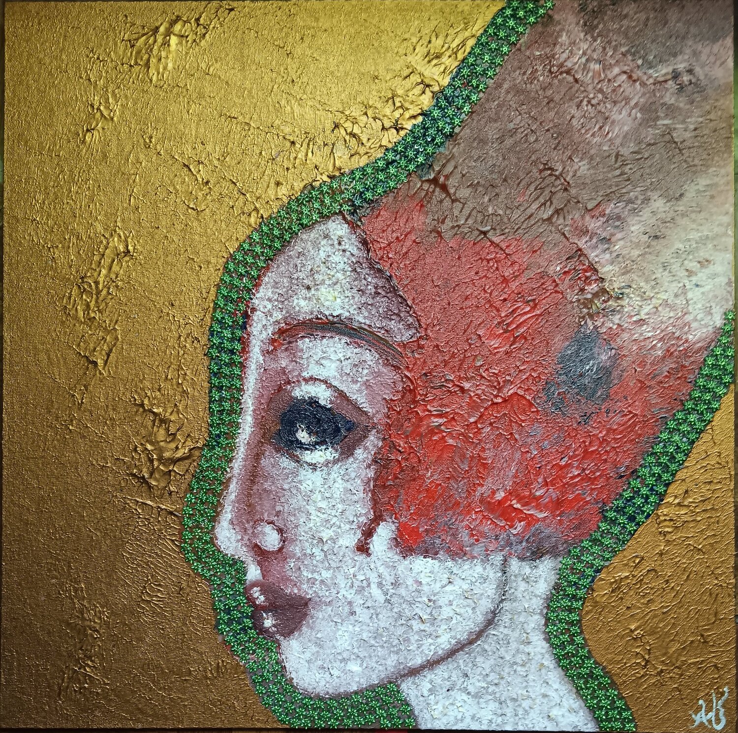 Sans titre 4 Armelle GIROUARD Original painting for sale