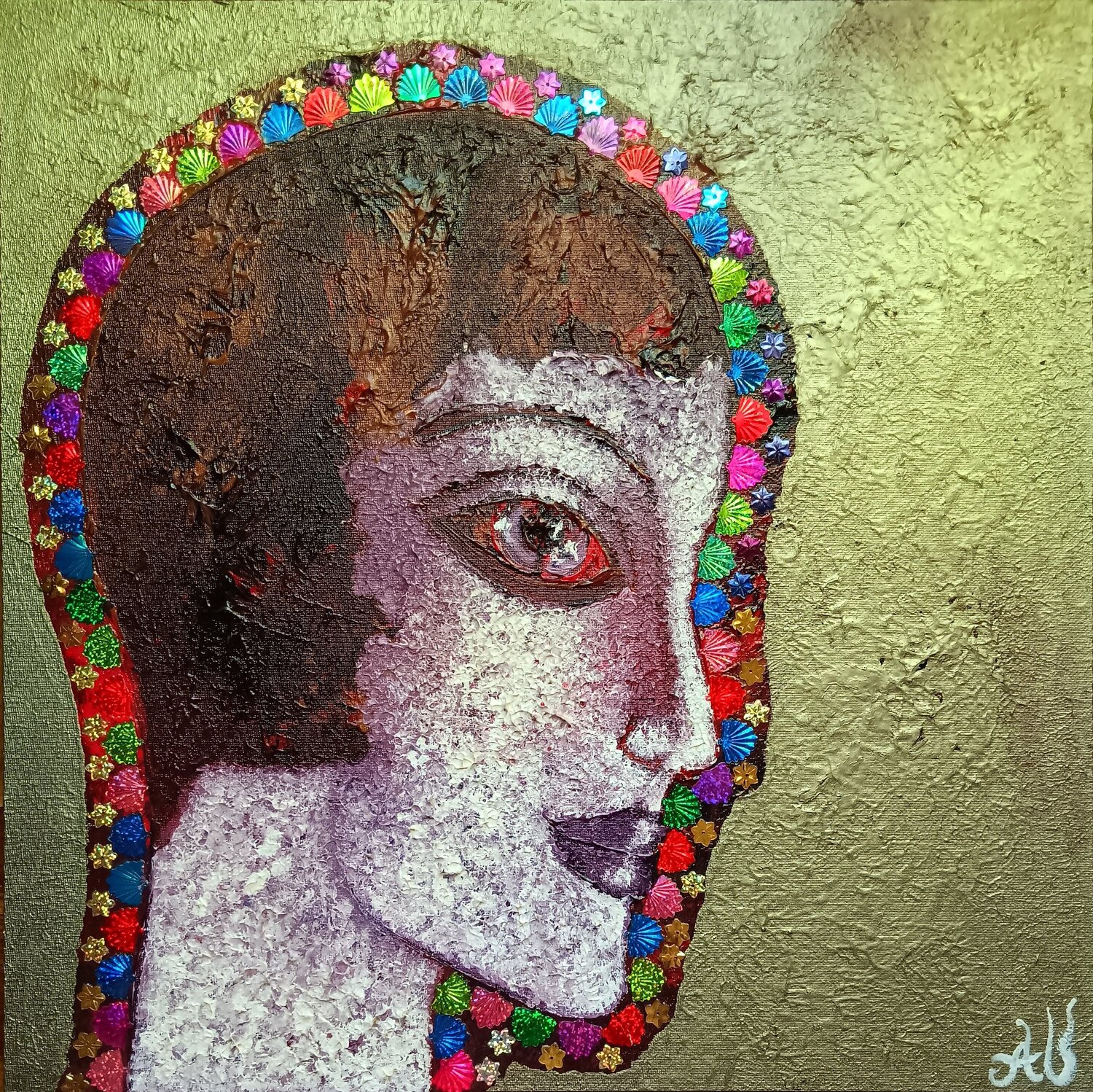 Sans titre Armelle GIROUARD Original painting for sale